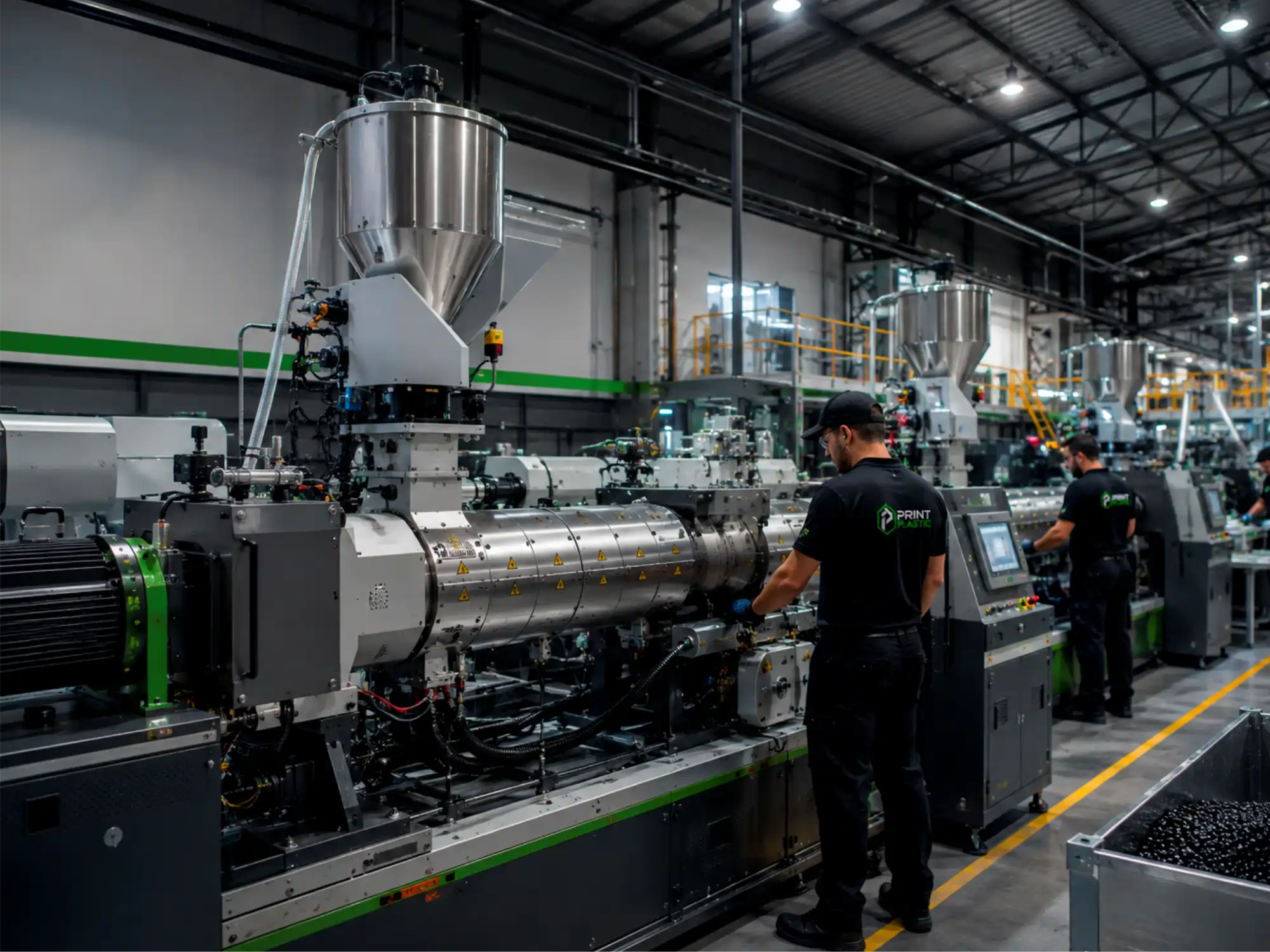 Ambiente industrial moderno